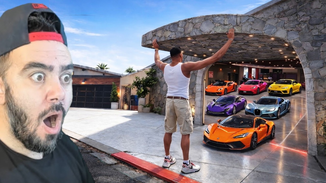 FRANKLIN ARKA GARAJIN KILITINI A&Ccedil;TI - GTA 5 MODS