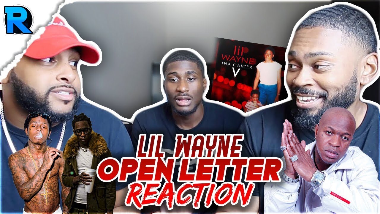 OPEN LETTER - LIL WAYNE | ADDRESSING THE BIRDMAN & YOUNG THUG RUMORS ?? | REACTION