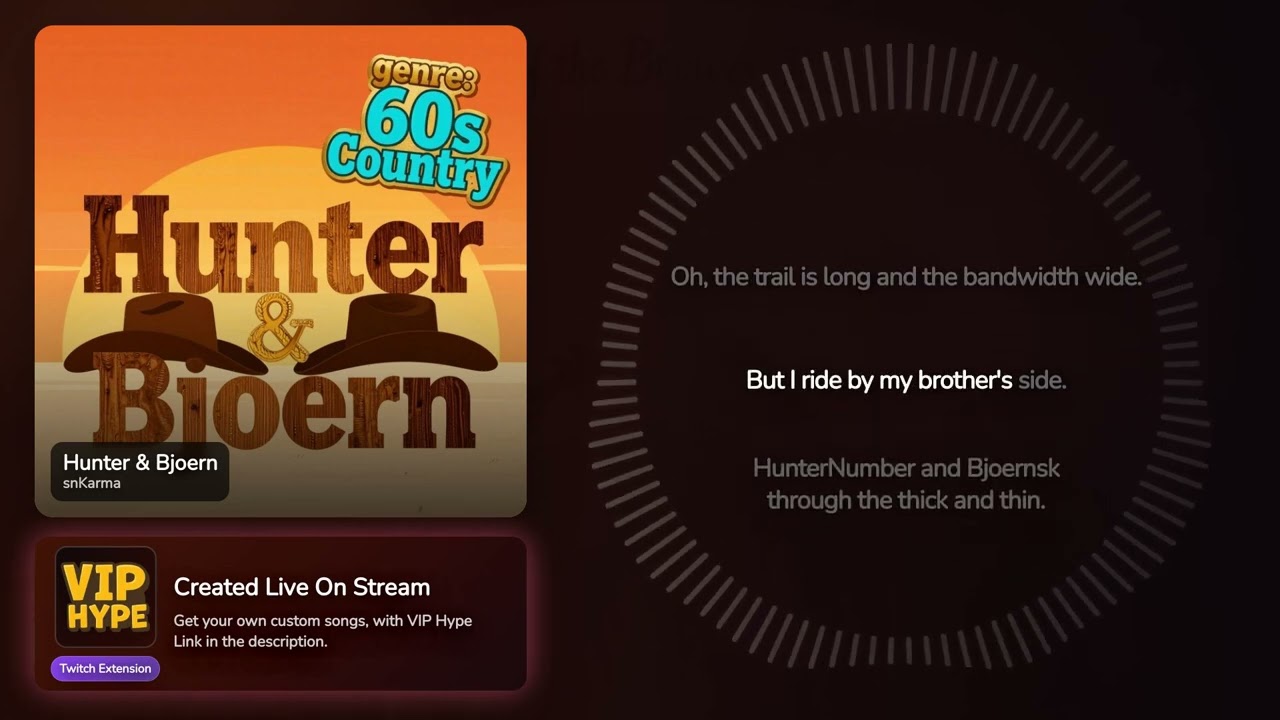 Hunter & Bjoern &ndash; snkarma Hype Train Song