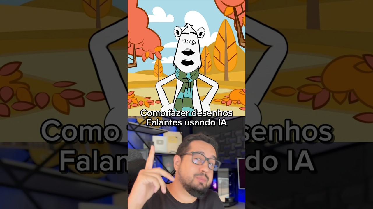 Como fazer desenho animado usando IA