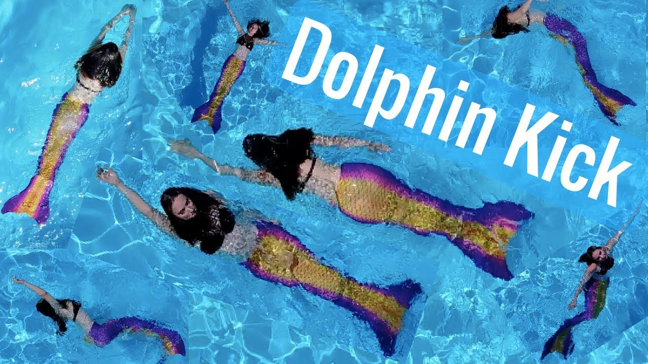 Mermaid Dolphin Kick VS Michael Phelps Underwater Kick