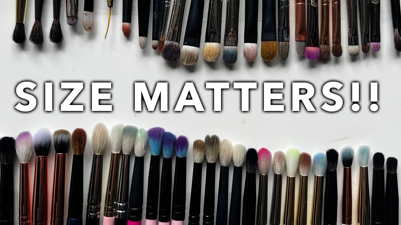 Best brushes for hooded eyes! Rephr, Hakuhodo, Makeup Shack, Spectrum, Blend Bunny + More