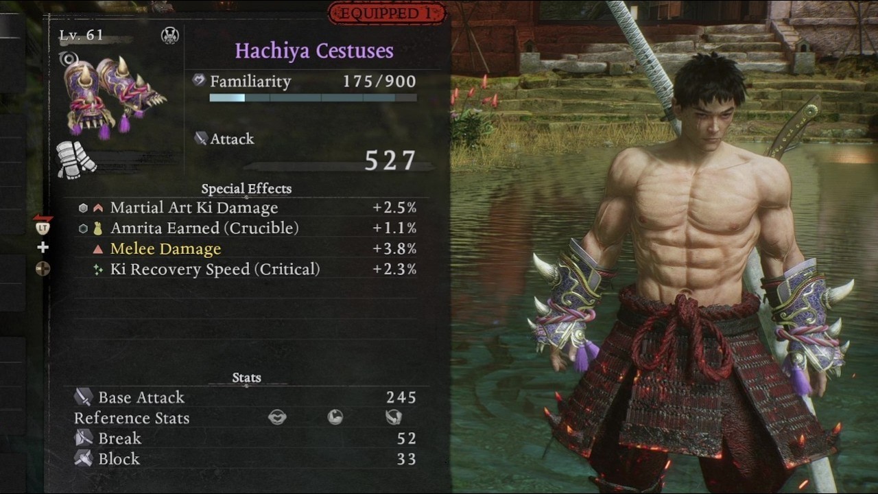 Nioh 3 : شرح ل أفضل درع لسلاح الفستات وكيف تجيبه // best set for Cestuses Weapon
