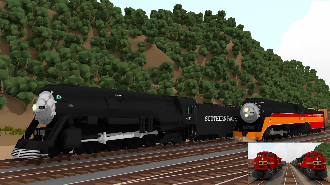 Rolling Line Ep. 160 | Southern Pacific 4449 and 4460 - ft. Unstoppable AWVR 777 and 767