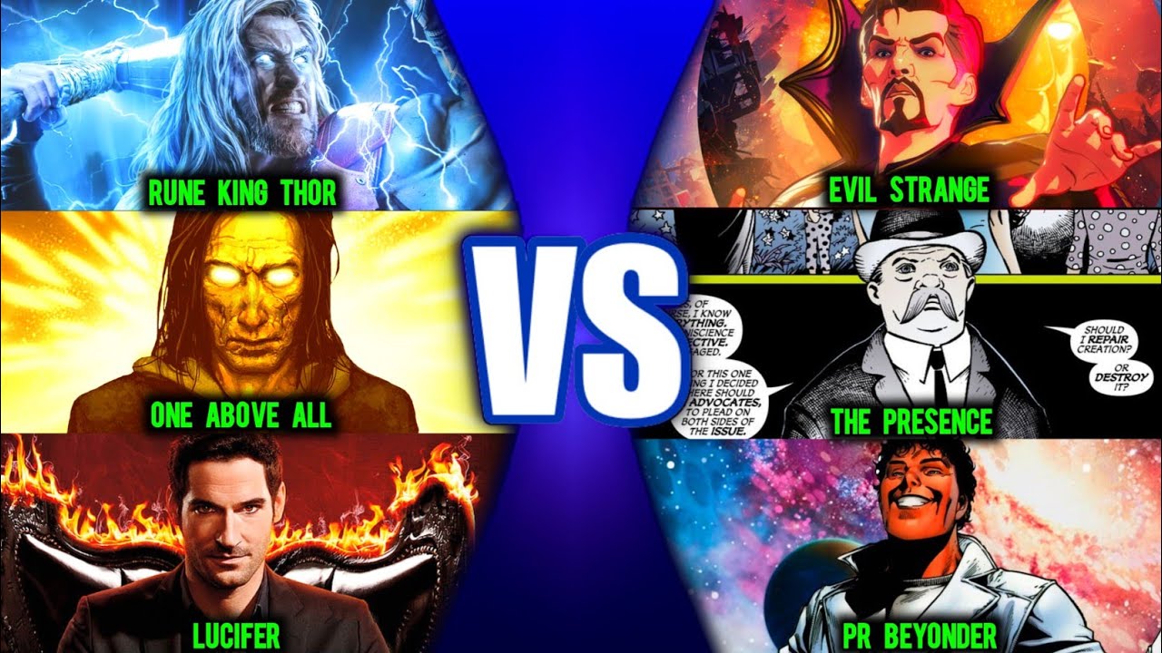 Rune King Thor Vs Evil Dr strange, One Above All Vs The Presence, Lucifer Vs Beyonder | IN HINDI