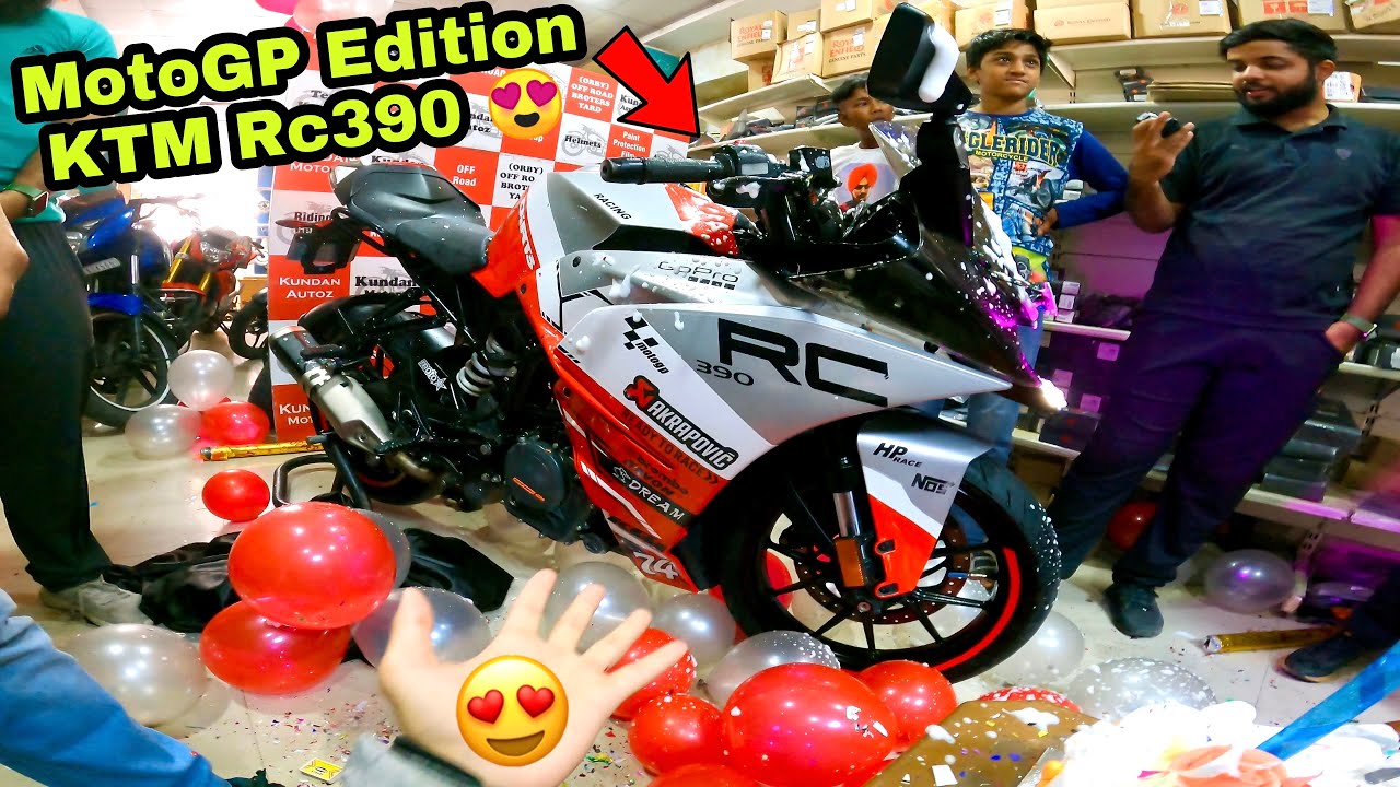 Finally Apne Ktm Rc 390 Full Modify Karwa hi Di 🔥💕 | MotoGP Edition Ktm 😍 | Ktm modification