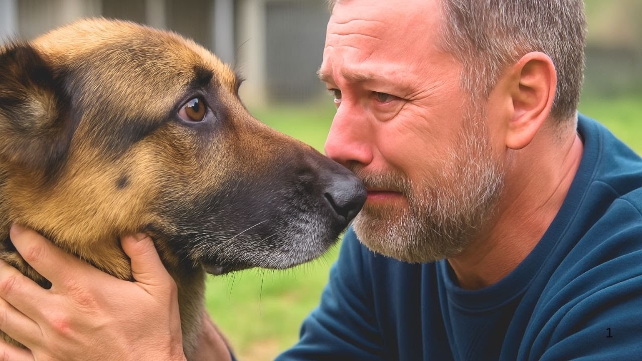 SCHOCKIEREND! Dieser Schäferhund erkennt seinen Vater nach 5 Jahren wieder und weint vor Freude