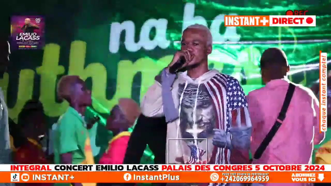 Integral CONCERT EMILIO LACASS x TIDIANE MARIO x PATERNE MAESTRO x 12 MÉMOIRES Palais des Congrès