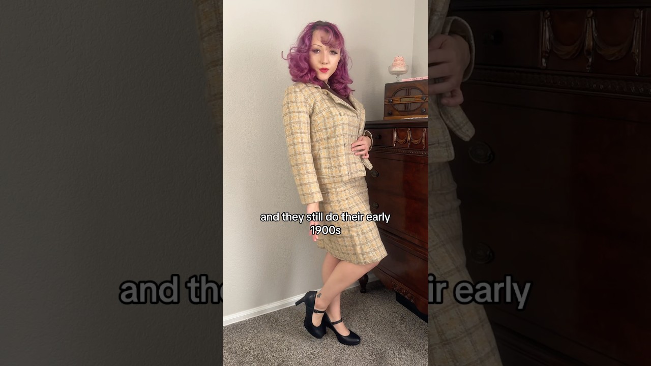 Some of my vintage winter wardrobe feat Pendleton skirt suit! #Vintage #vintagefashion #1960sclothes