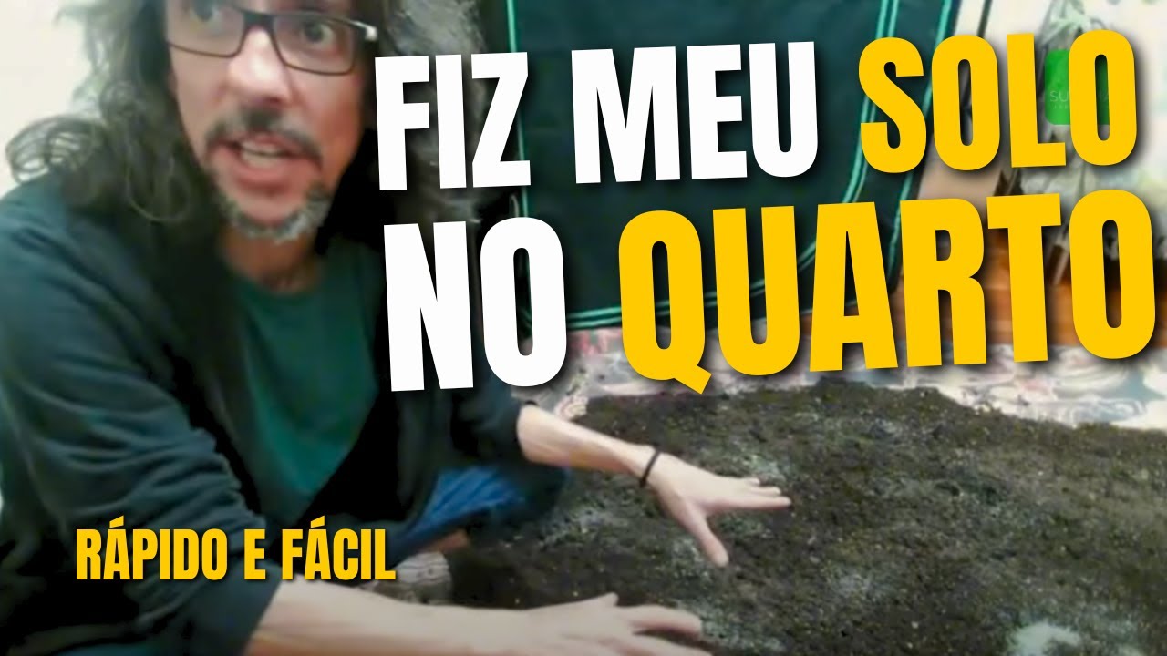 SUBSTRATO ORG&Acirc;NICO F&Aacute;CIL - Receita de super solo vivo