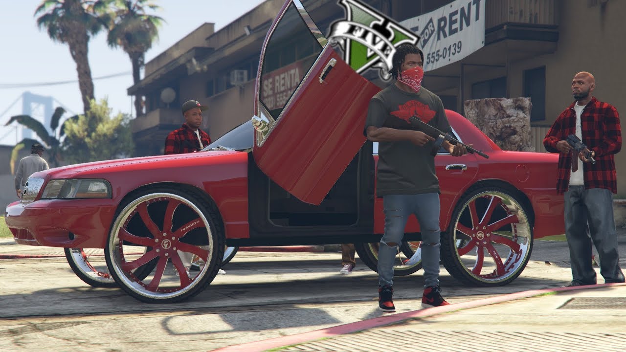 Robbing Crip's And Vago's Drug Deal! GTA 5 Real Street Life Day 36