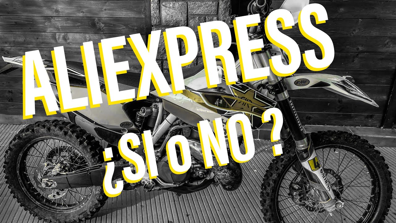 VINILOS y ACCESSORIOS de ALIEXPRESS para la MOTO ?