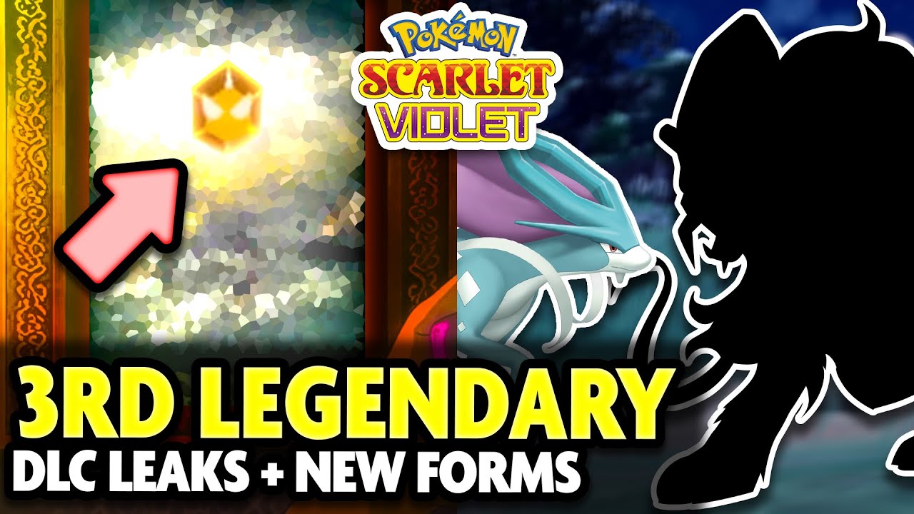 INSANE 3RD LEGENDARY LEAKS! New DLC Discoveries for Pokemon Scarlet and Violet!!!