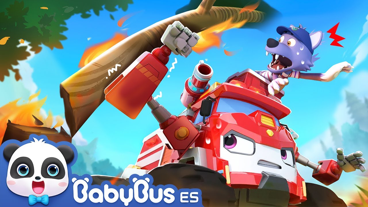 Camión de Bomberos Acuden a Apagar el Fuego 🔥🚒 | Canciones Infantiles | BabyBus en Español