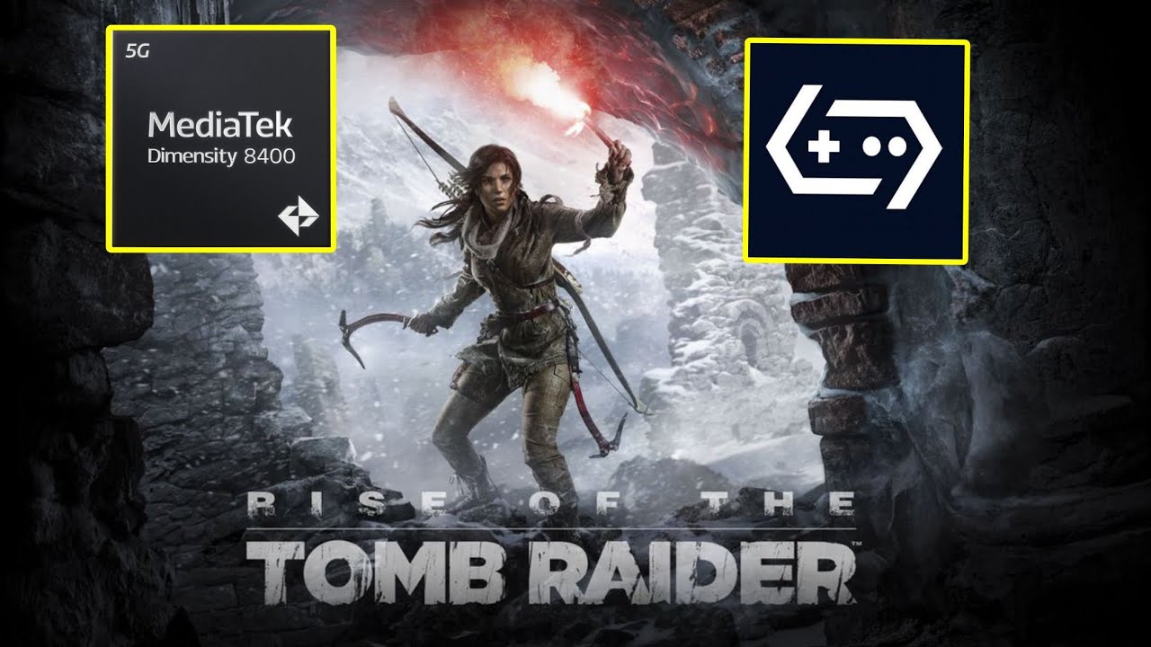 Rise of Tomb Raider🔥 poco x7 pro gamehub 