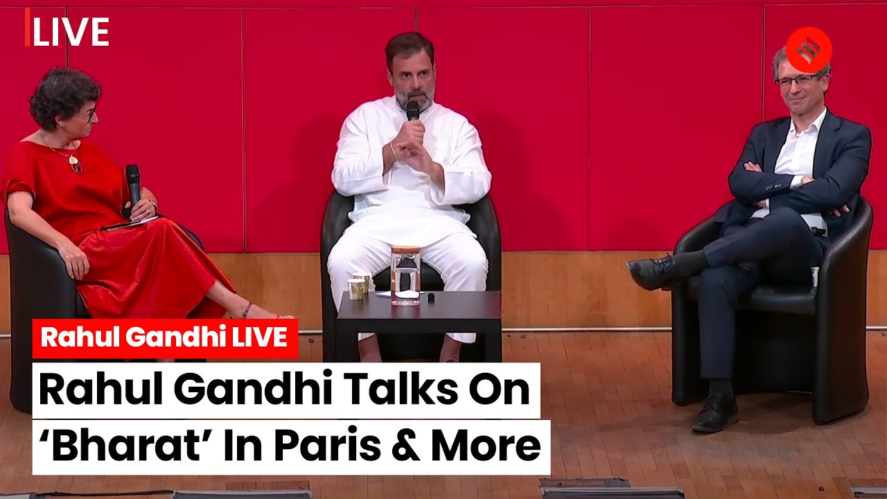 Rahul Gandhi Engages In Thoughtful Dialogue On India's Political Vision At Sciences PO In Paris