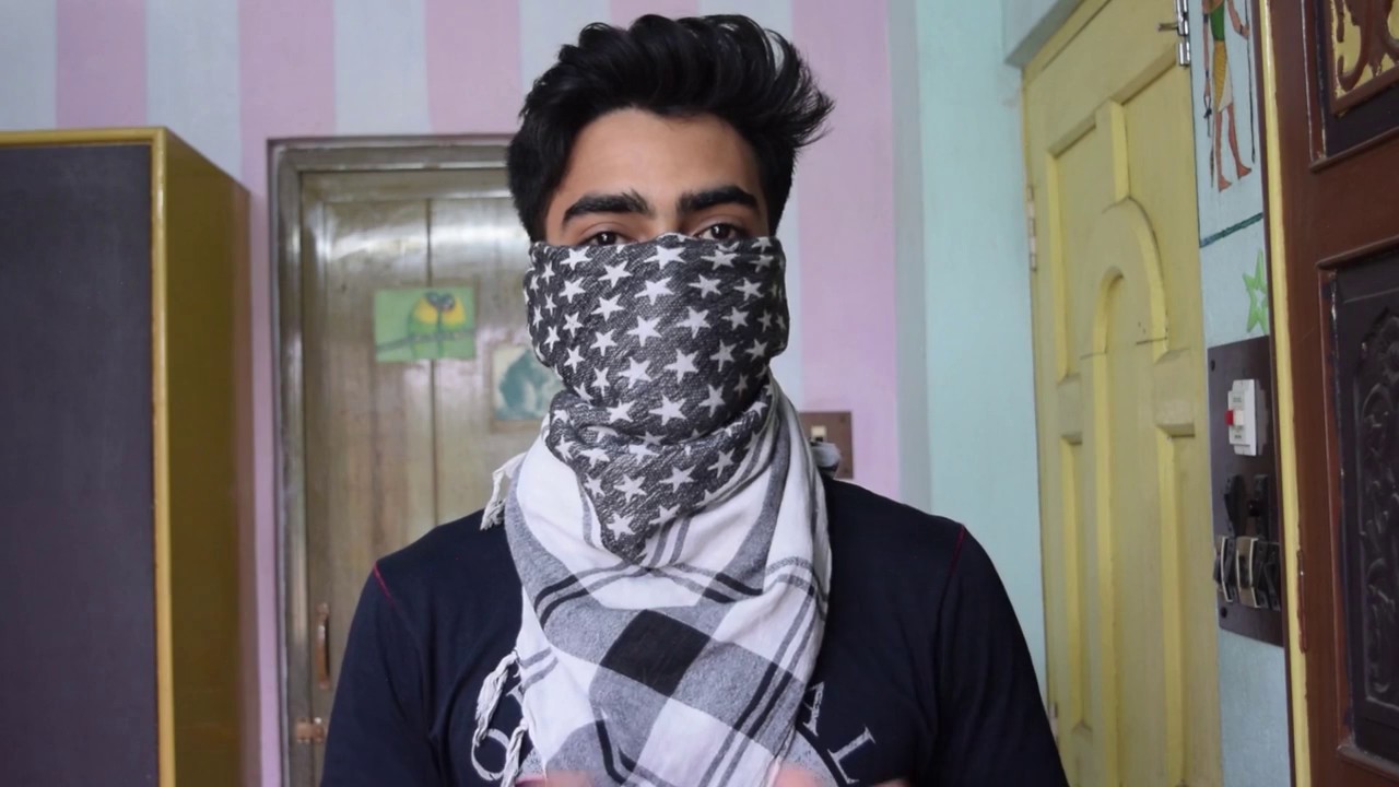 How To Tie Shemagh As Bandit Mask