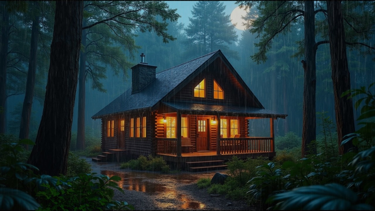 Sounds of Rain & Thunder for Deep Sleep – Relax Your Mind & Sleep Peacefully Tonight