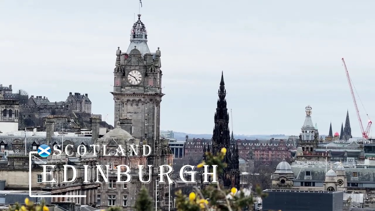 #Edinburgh #Scotland #CaltonHill #VisitScotland #Travel #Shorts #EdinburghCastle #Skyline