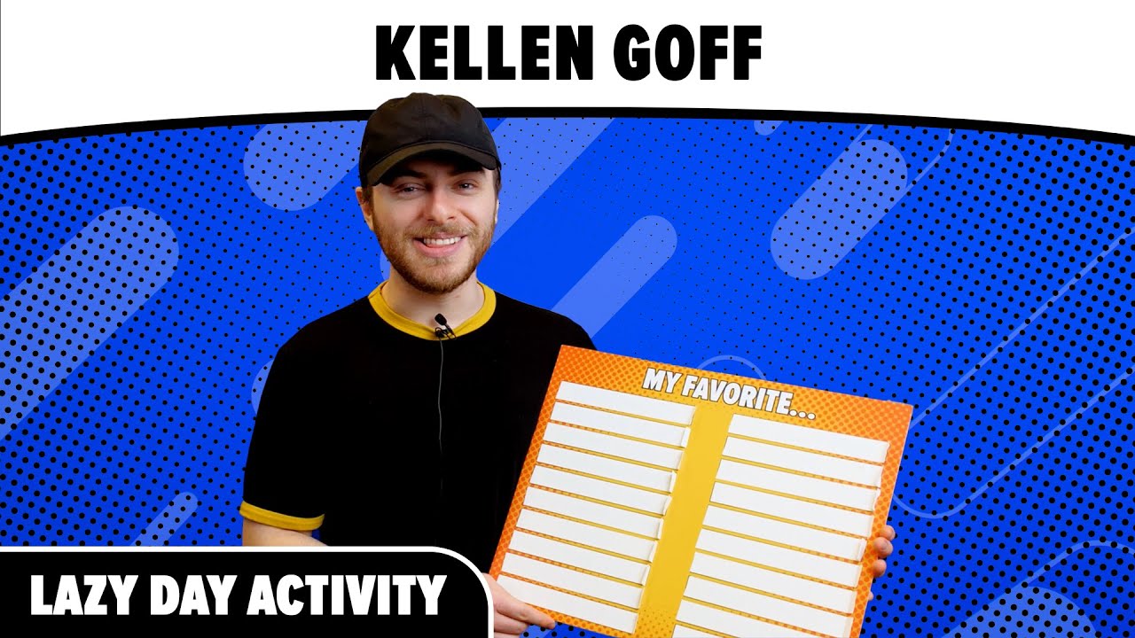 Kellen Goff | Favorite Lazy Day Activity | Five Night's at Freddy's