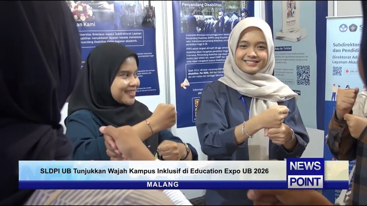 SLDPI UB TUNJUKKAN WAJAH KAMPUS INKLUSIF DI EDUCATION EXPO UB 2026 - NEWSPOINT