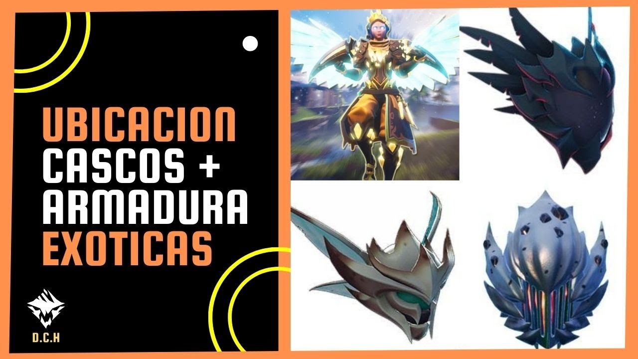 DAUNTLESS UBICACION DE CASCOS Y ARMADURA EXOTICA