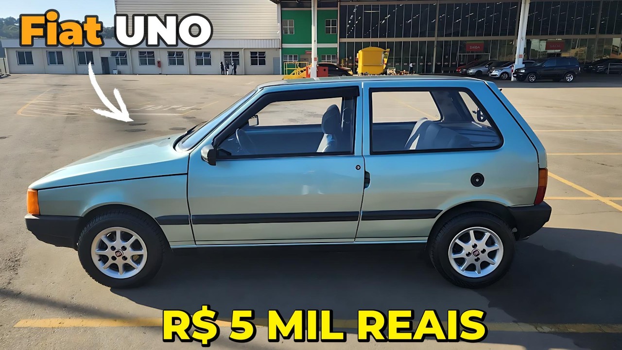 FIAT UNO A VENDA POR APENAS 5 MIL REAIS