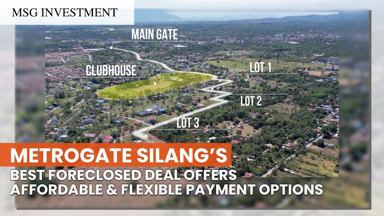 Foreclosed Properties in Metrogate Silang Cavite | Financing Available!