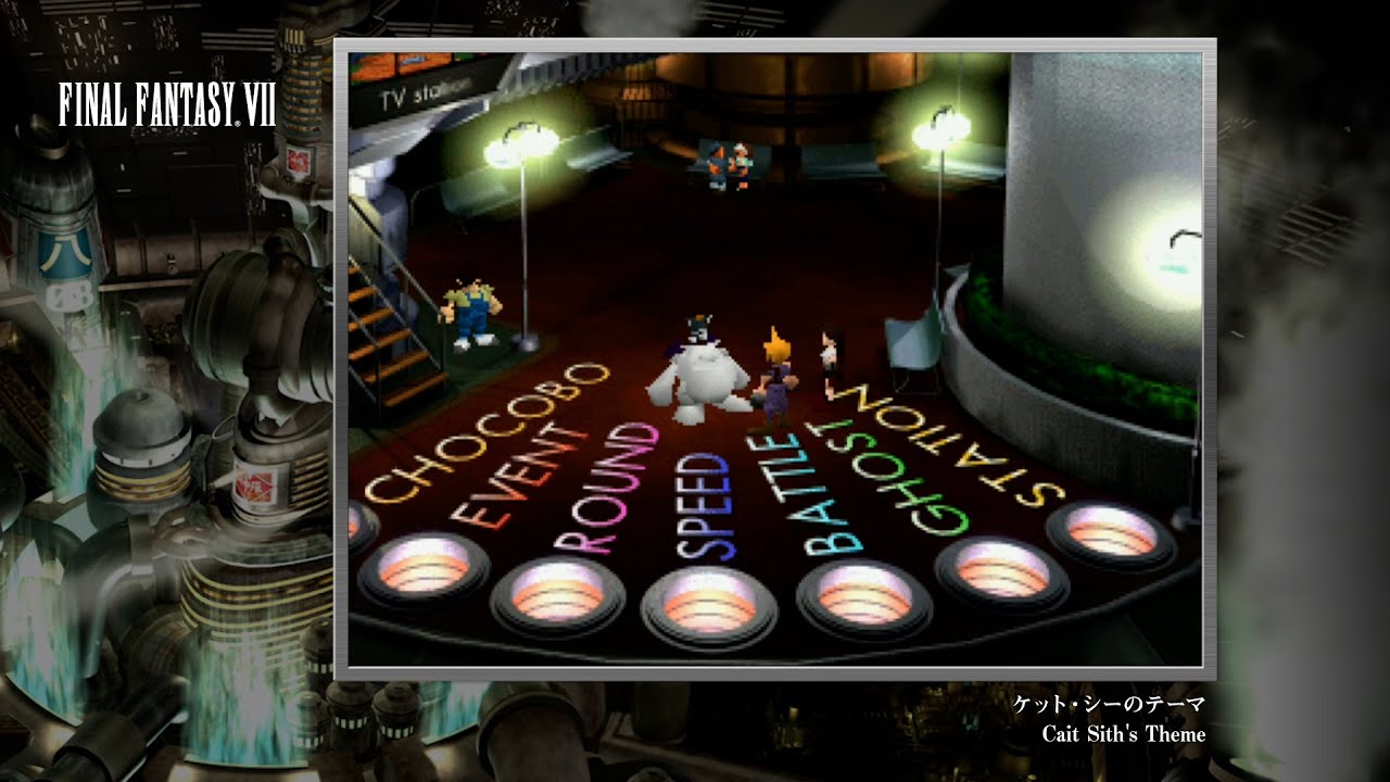 [Video Soundtrack] Cait Sith's Theme [FINAL FANTASY VII]