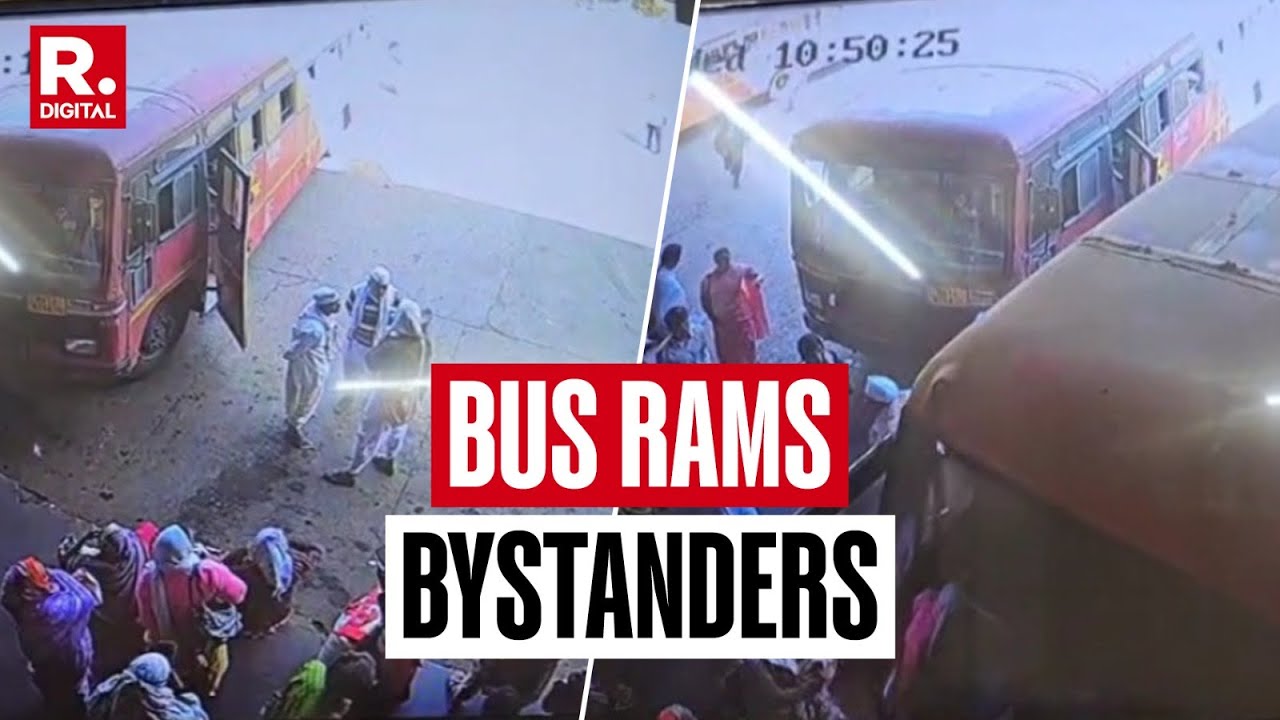 BREAKING: Bus Rams Bystanders | Nashik Tragic Accident | Maharashtra