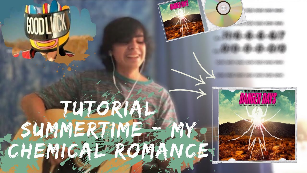 Tutorial “Summertime” de My Chemical Romance en guitarra acústica