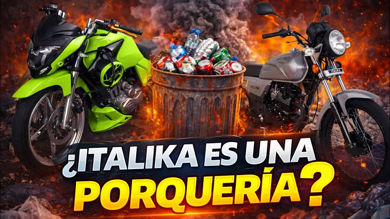 ¿Italika es una porquería?