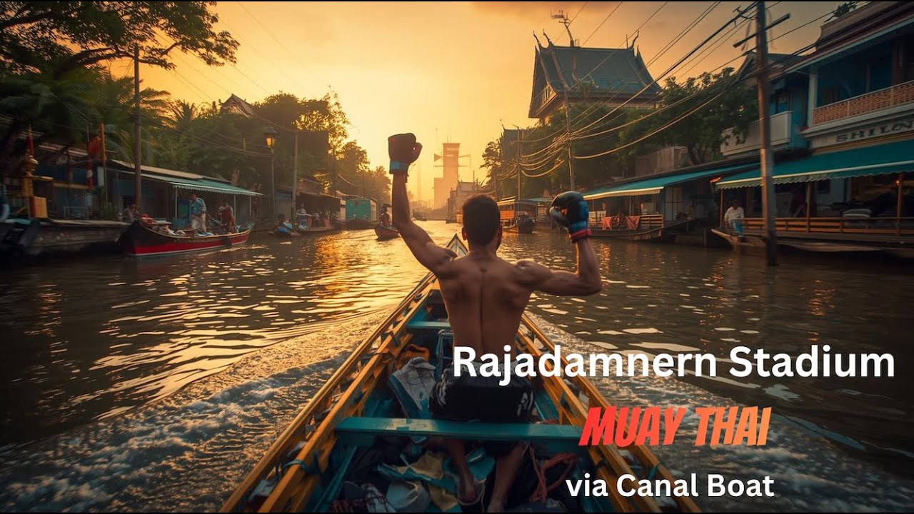 Rajadamnern Stadium via Canal Boat
