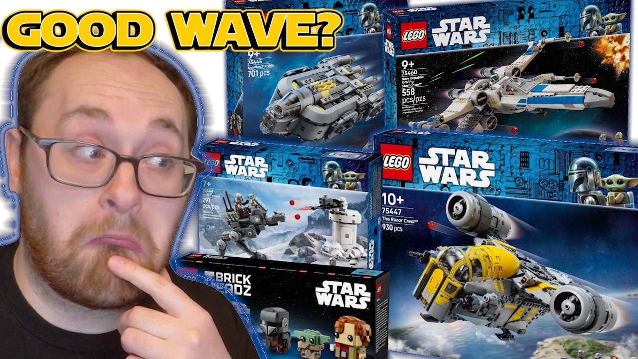 1 мая были представлены пять наборов LEGO Star Wars! | Мои впечатления