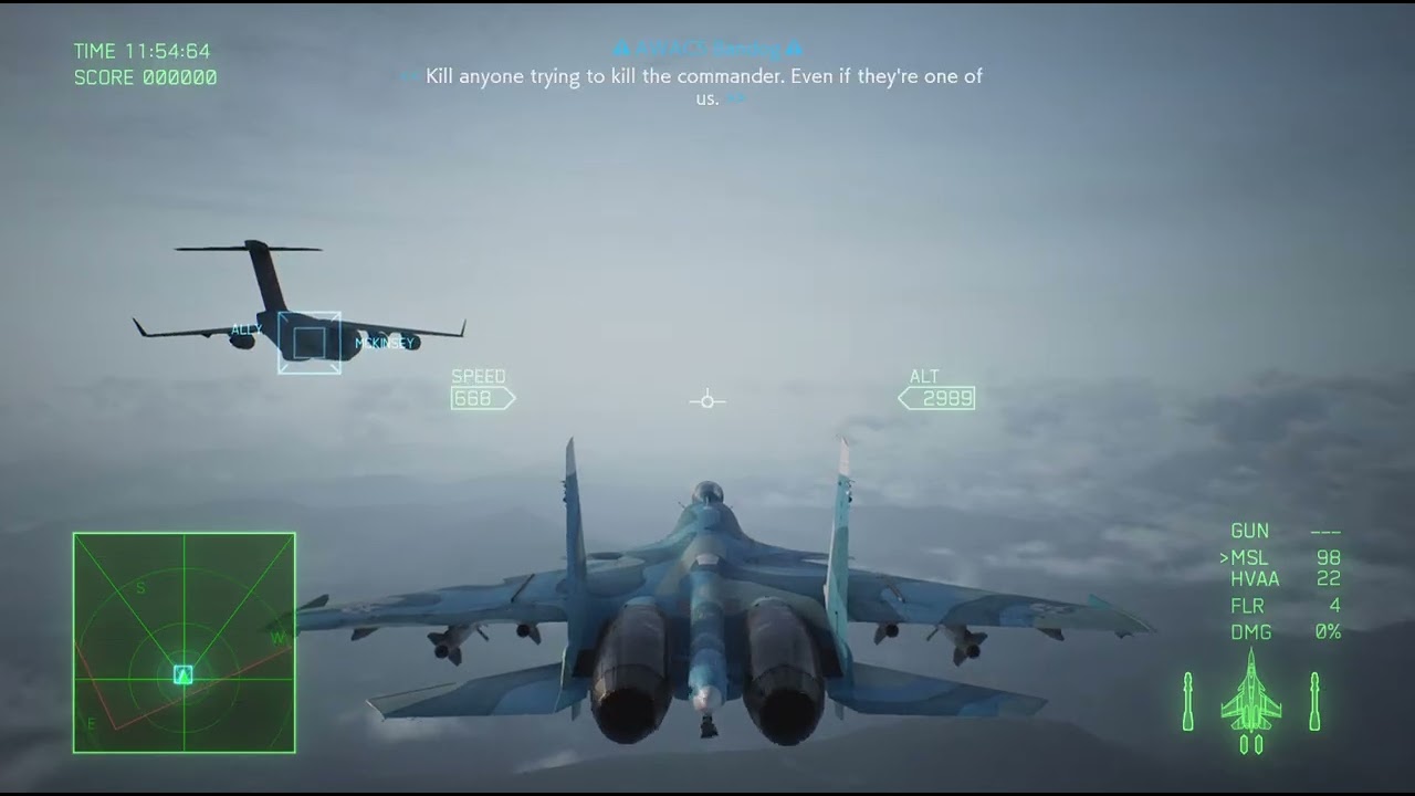 ACE COMBAT 7 nightmare pilot
