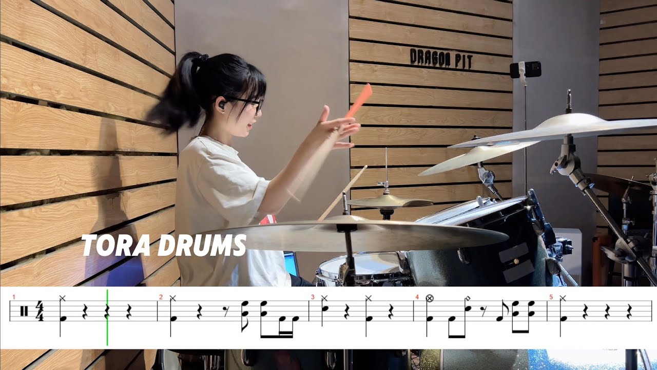 [ Em thua c&ocirc; ta ] DRUM by Tora Drums | DRUM SHEET, bản nhạc chơi trống | nhạc hot tiktok 