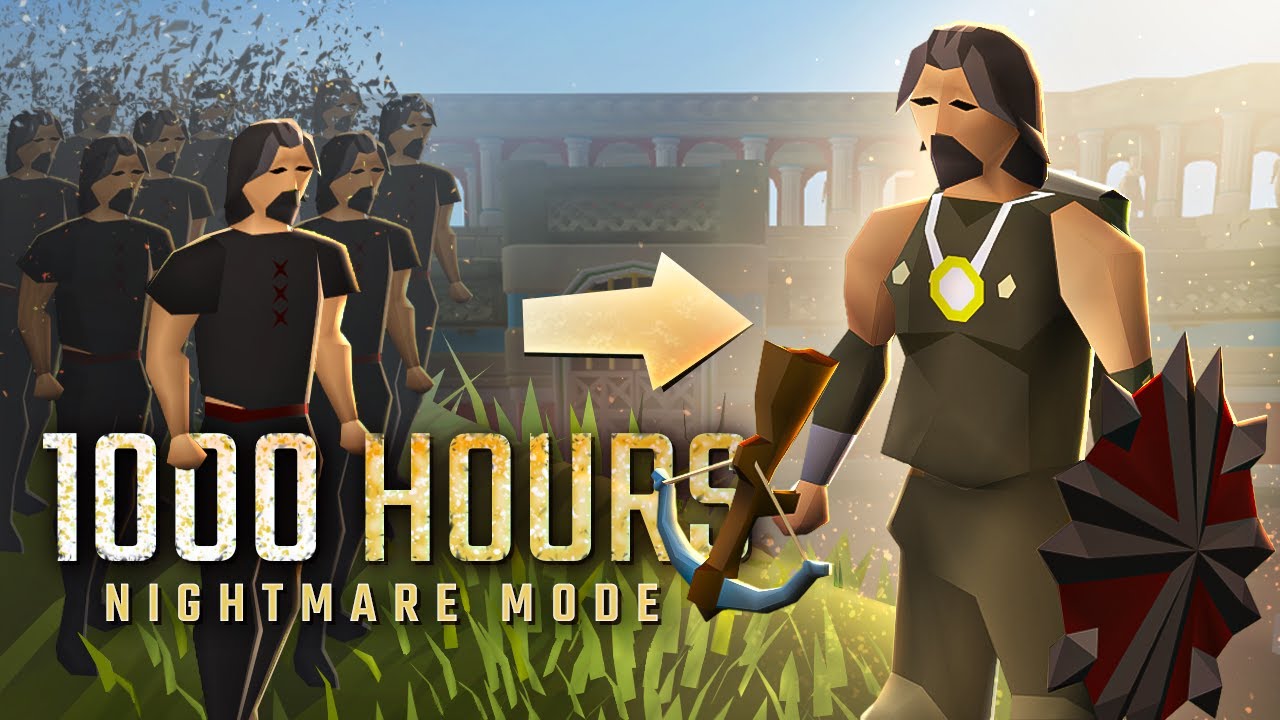 Runescape's Hardest Game Mode: The 1,000 Hour Journey