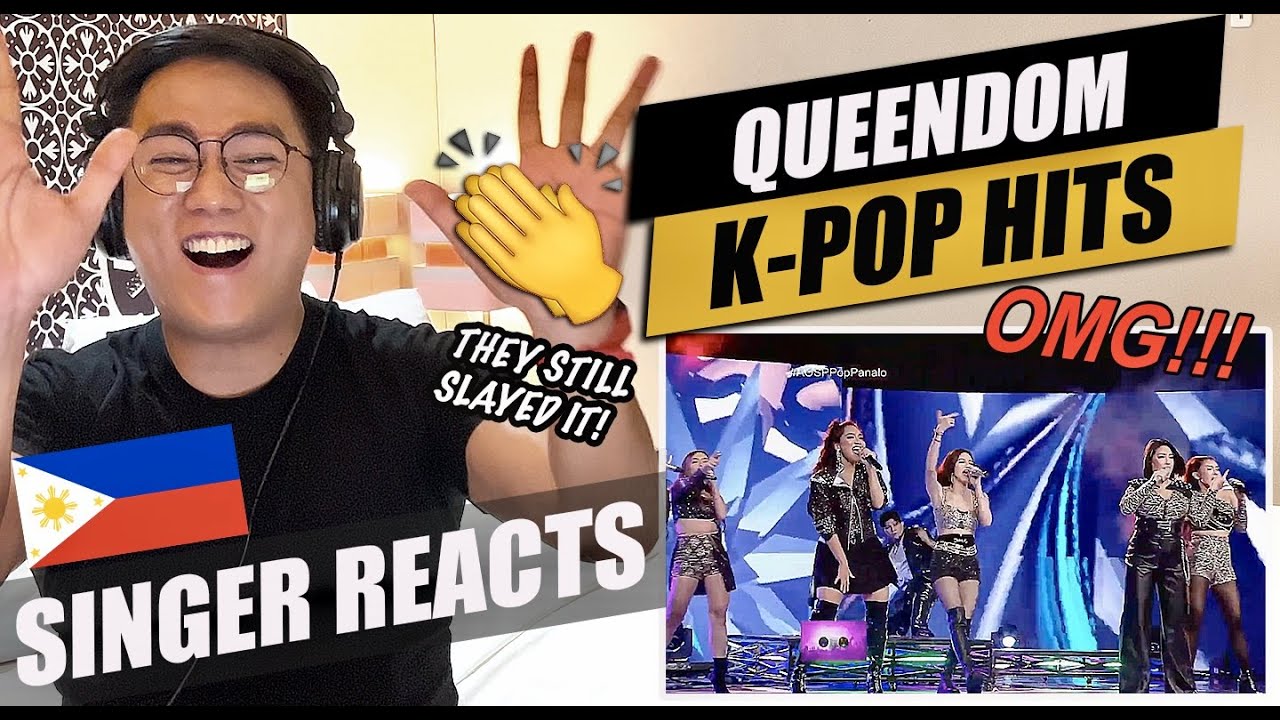 Daebak! QUEENDOM - K-POP hits! [All-Out Sundays] | SINGER REACTION
