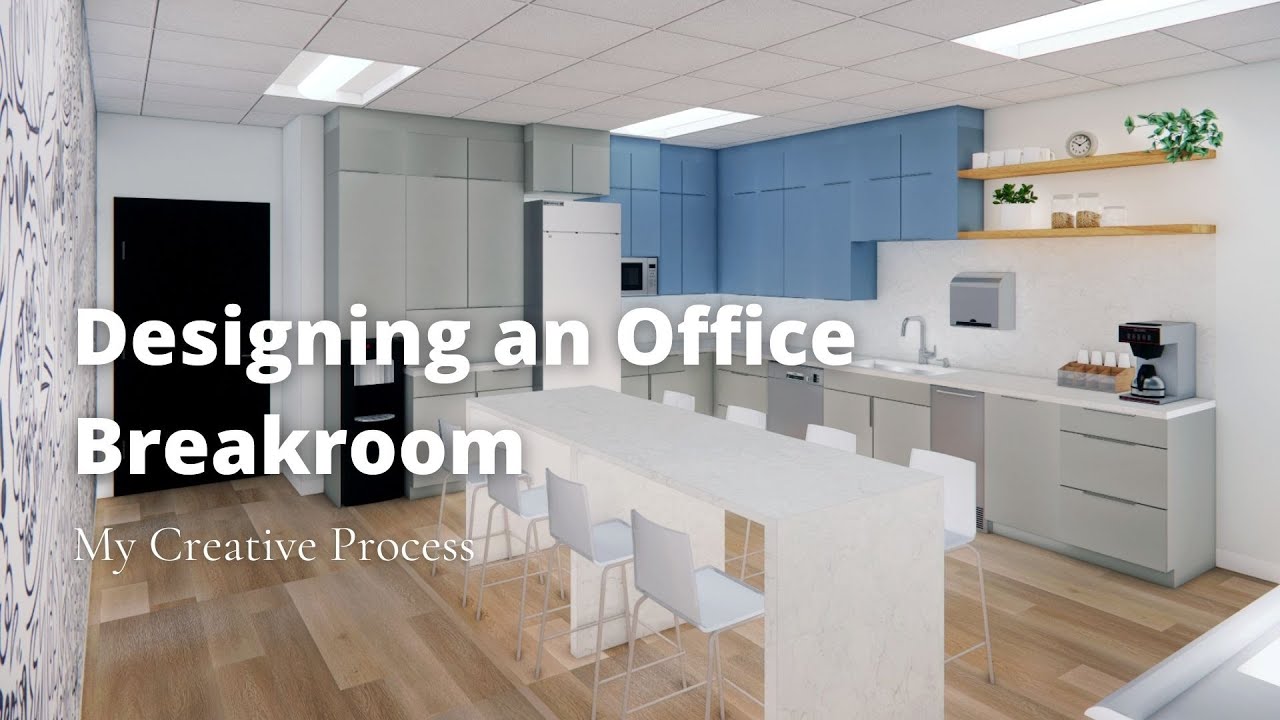 Behind the Scenes: Designing an Office Breakroom | My creative process