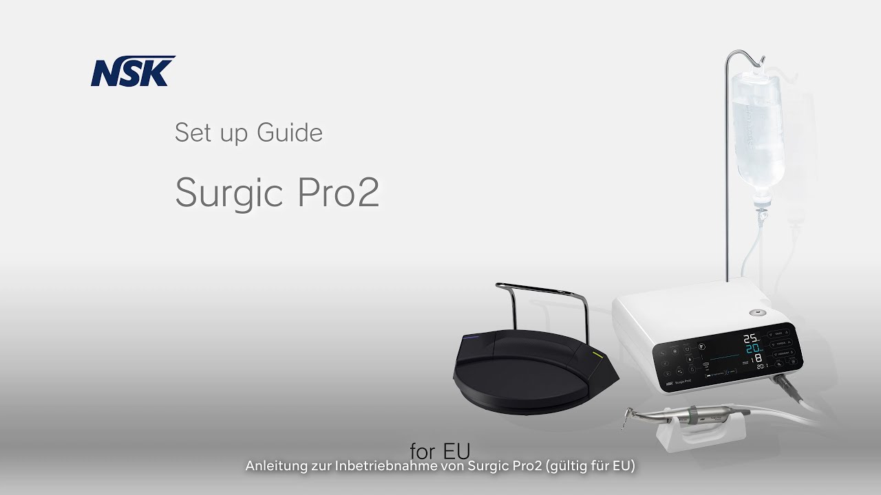 Aufbauanleitung f&uuml;r Surgic Pro2 (dt.)