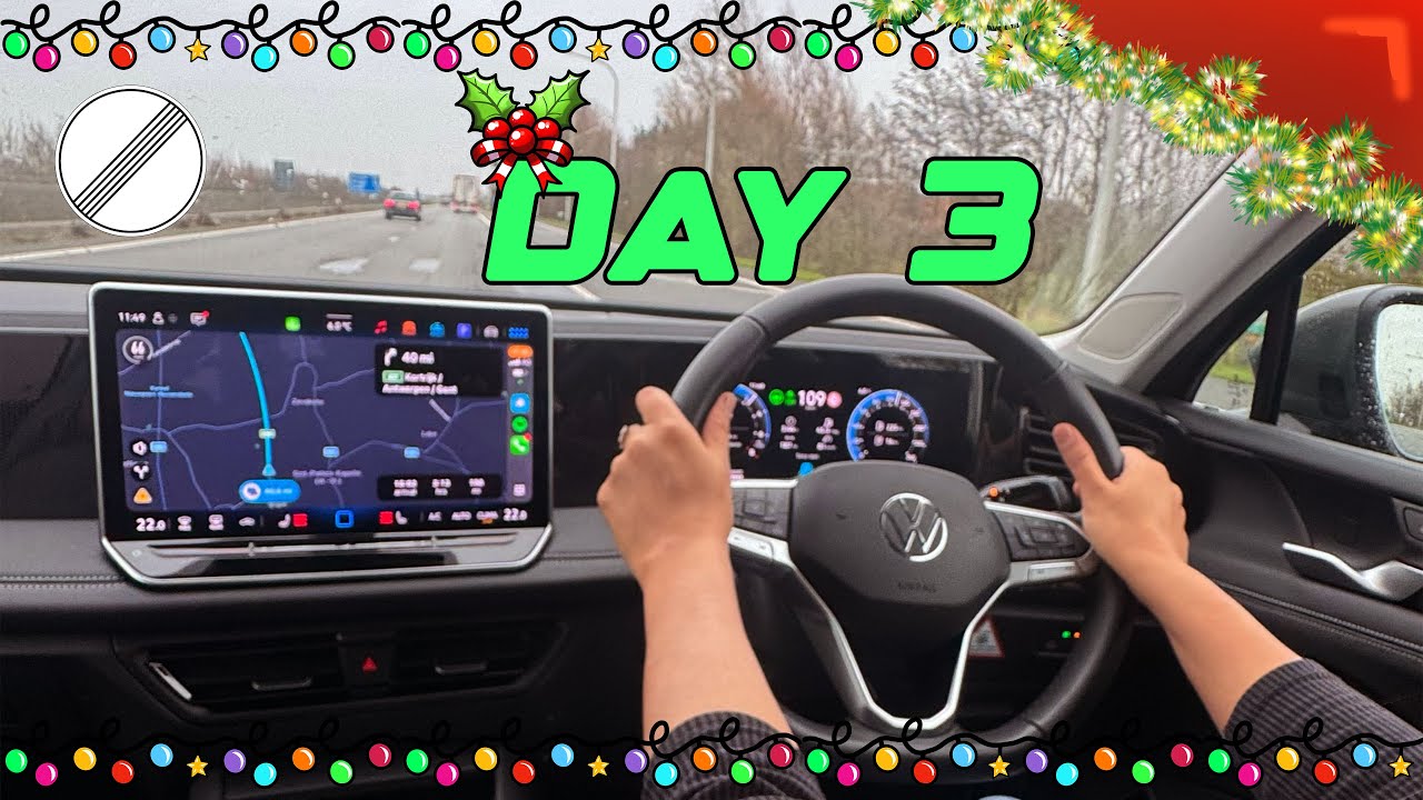 Driving From London To Germany | Vlogmas Day 3