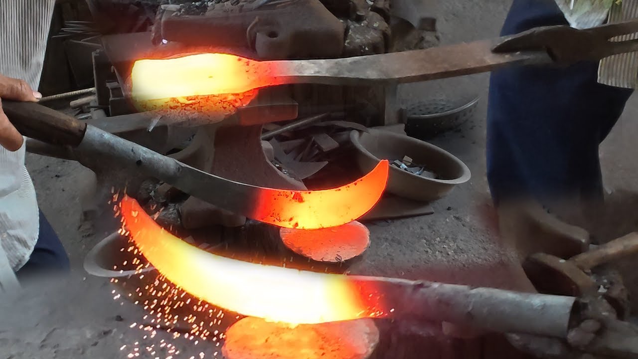 How to make a new metal knife Skill How to make a metal knife by blacksmith skill