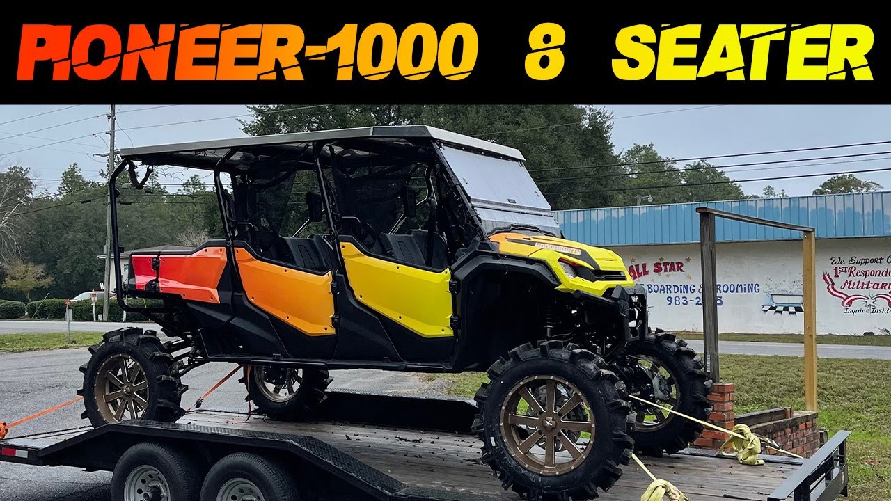 WE BUILT THE WORLDS FIRST 8 SEATER PIONEER!
