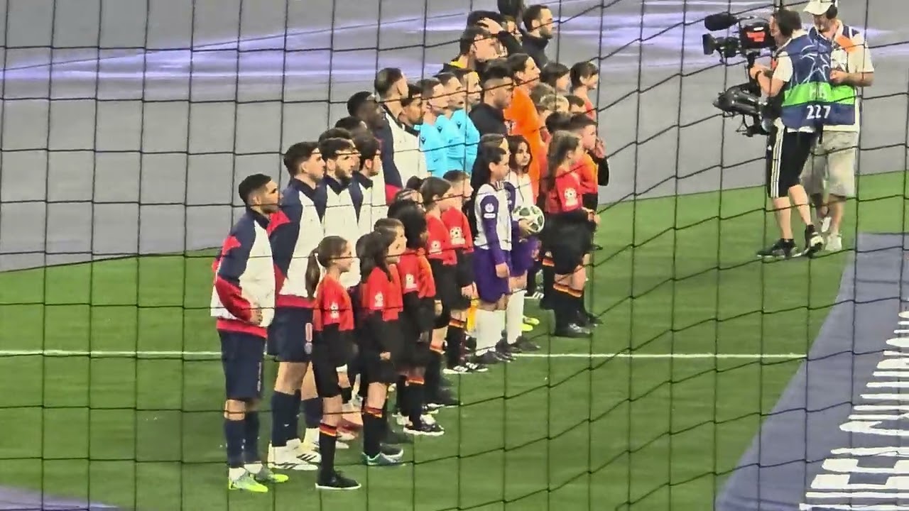 PSG vs Inter : Finale Ligue des Champions 2025 - Entrée des joueurs #psginter #psg #championsleague