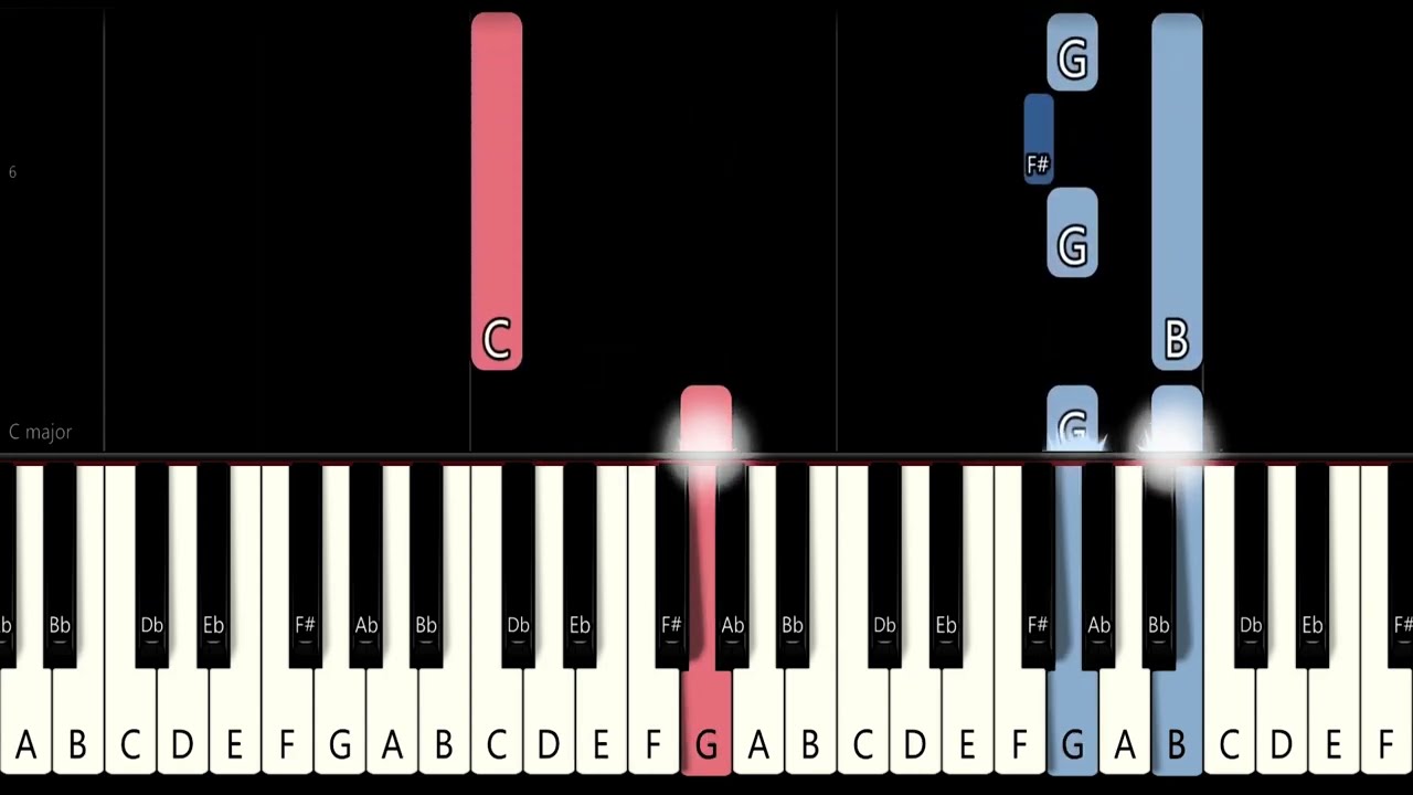 Boom Nation - your love is my drug (8bit slowed) Piano Tutorial Fácil