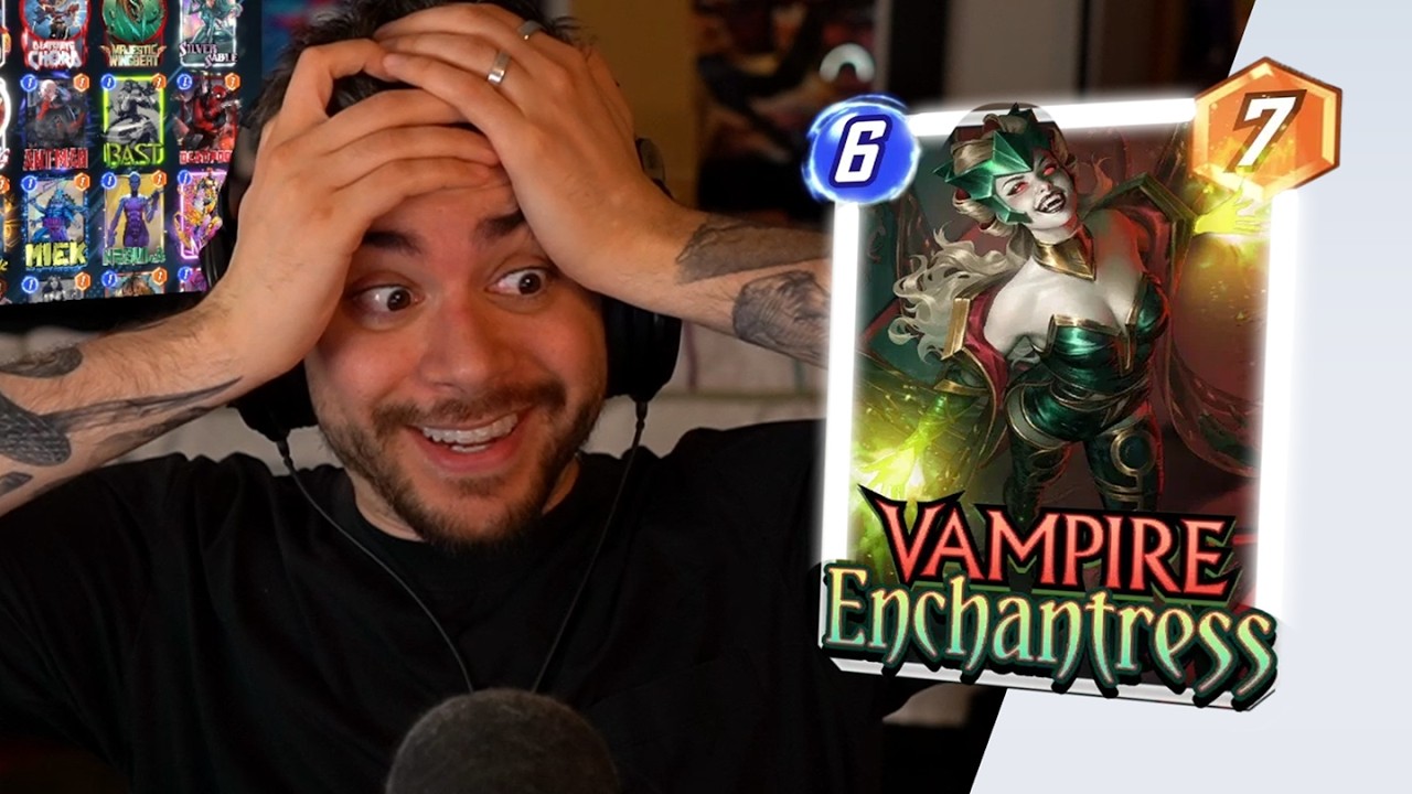 These VAMPIRE cards are INSANE! The New season will SUCK! (vampire joke)