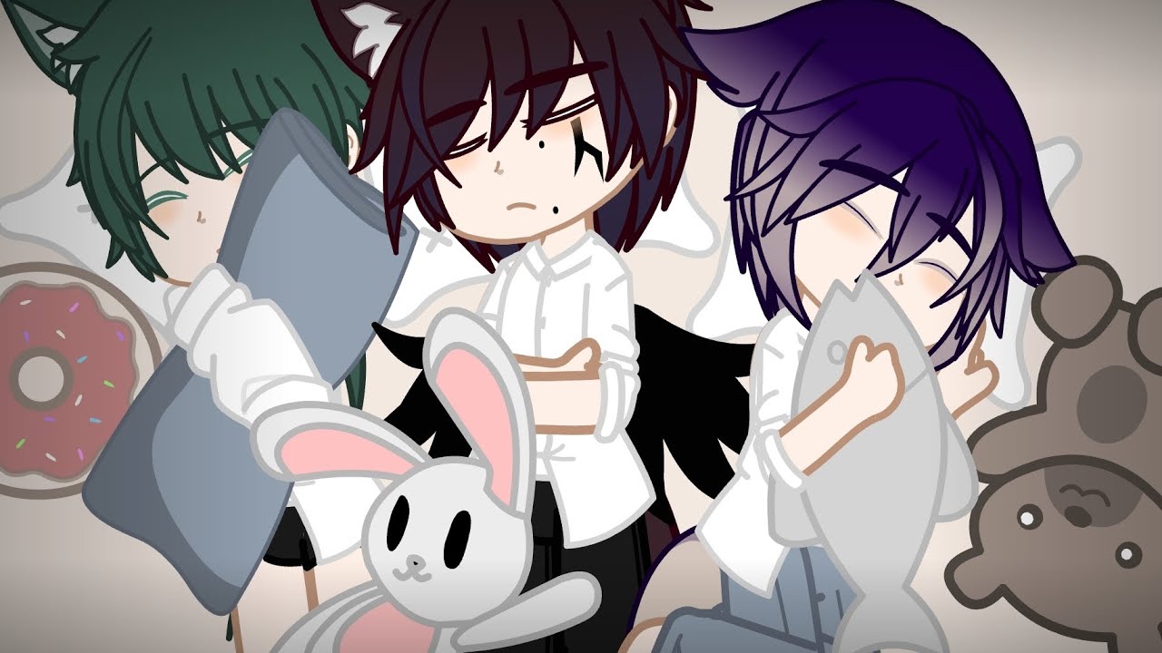 Haien's new position//Gacha BL//Gacha Club//Haien, Haruko, & Toshi