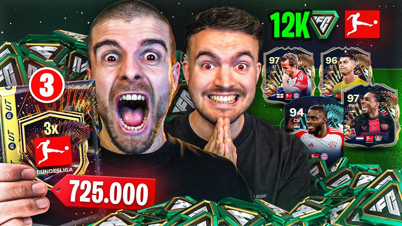 NEUER ACCOUNT zum BL TOTS / 1H / 12.000 FC POINTS 😱🤑 EA FC 24 ACCOUNT BATTLE vs JULIUS 🏆
