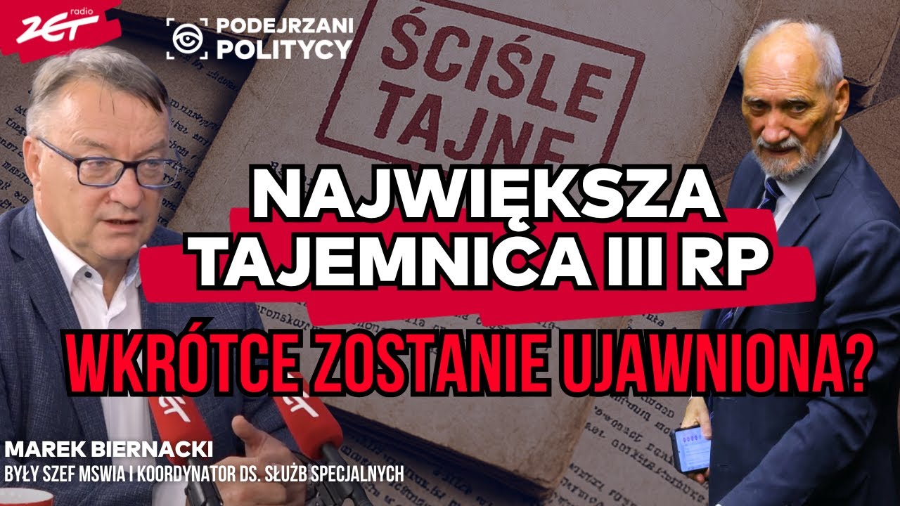 To jedna z największych tajemnic III RP. Tajny aneks WSI zostanie ujawniony? #podejrzanipolitycy