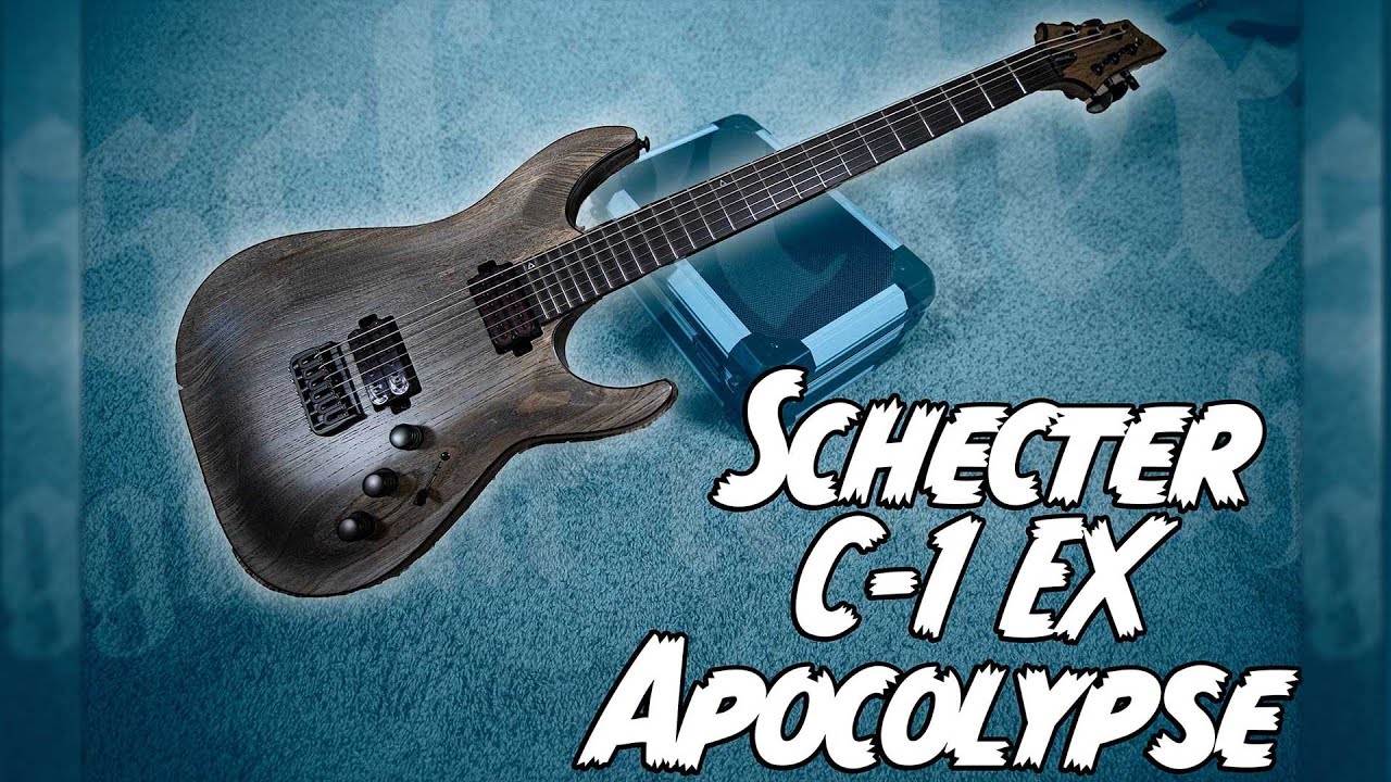 TUNE LOW! Schecter C-1 EX Apocalypse!